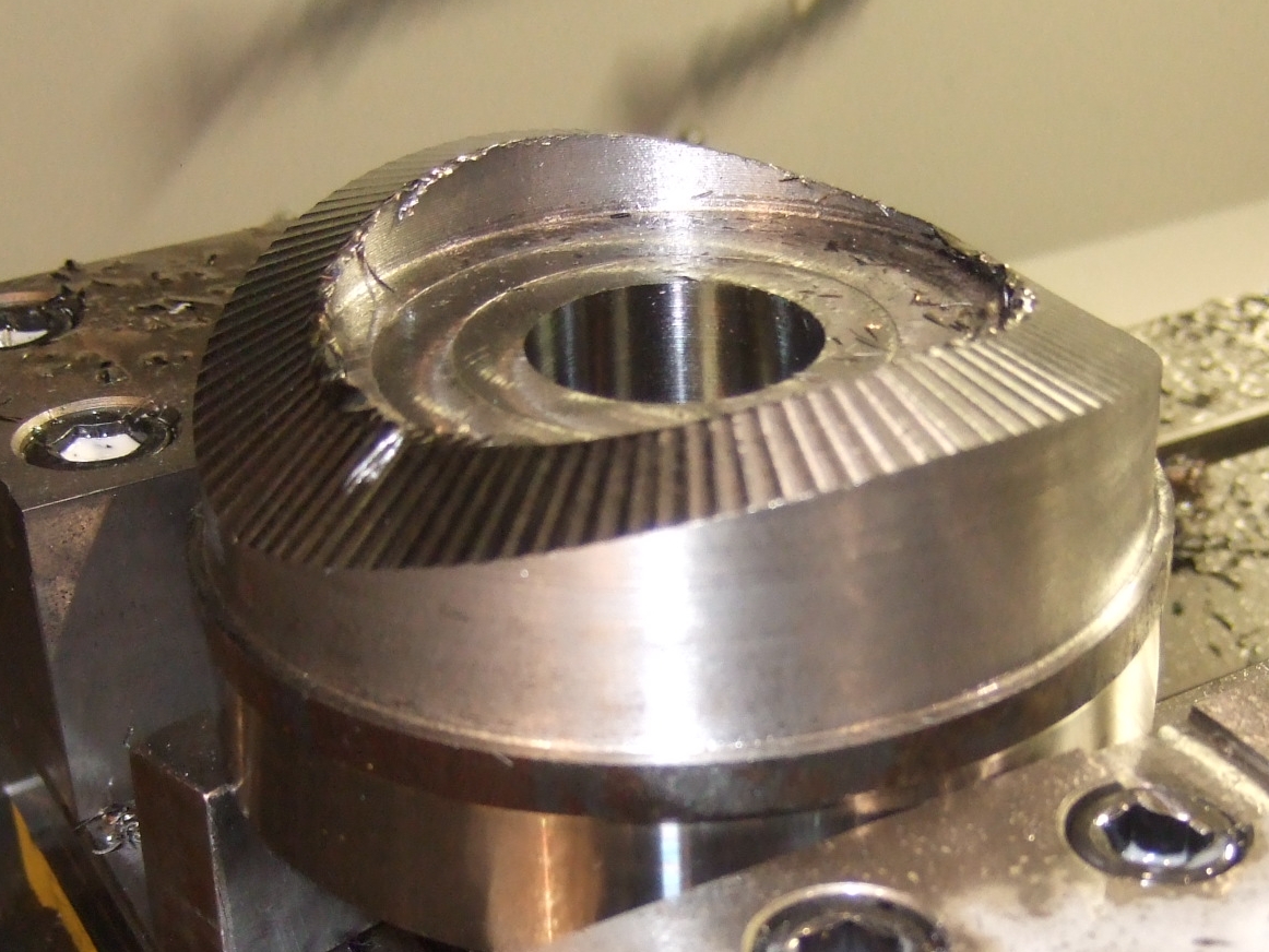 ピッチ5mmで 加工した後